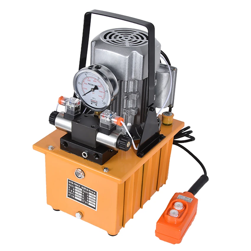 220V Double Action Electric Hydraulic Pump ZCB-700AB Tank capacity 7L(customizable) hydraulic motor pump 1400r/min DB075-D2