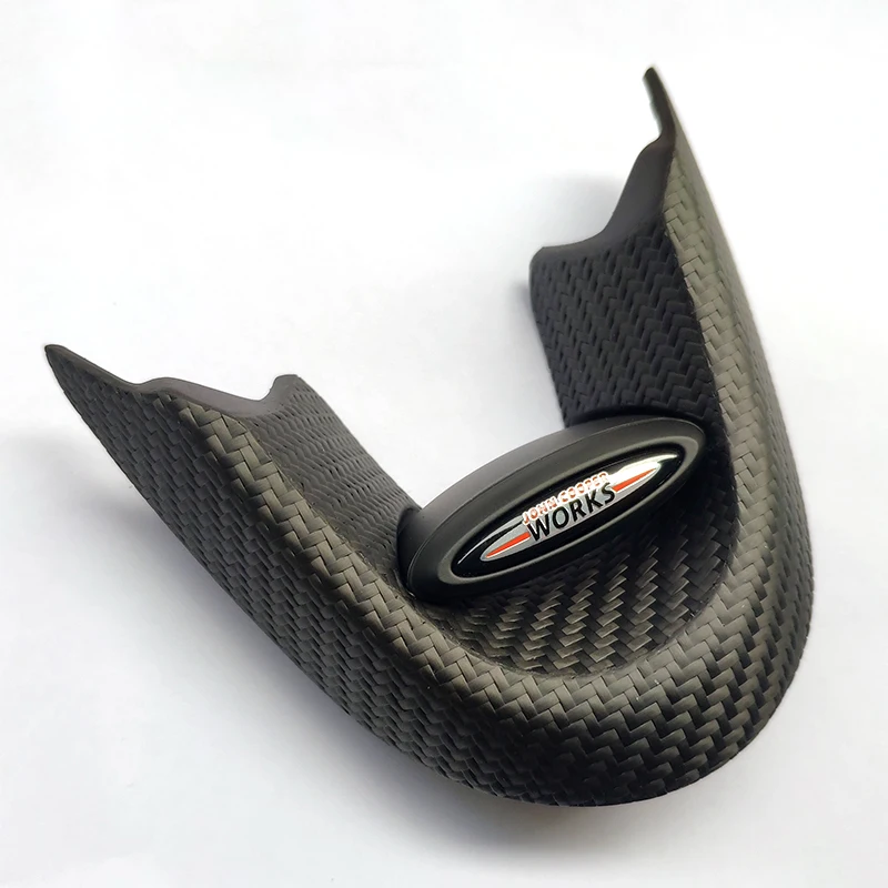 Brand New ABS Material UV Protected Carbon Fiber/Black/Many Original Style Steering Wheel Cover For mini cooper F56 F54 F60