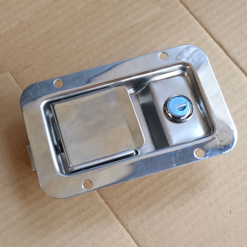 Truck Engineering Vehicle Lock Trailer Door Knob Hardware Electric Cabinet Fire Box Handle Tool case Industrial Equipment Pull