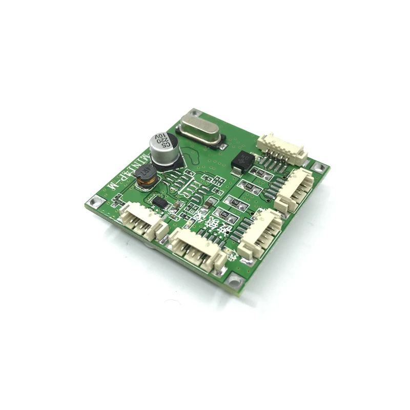 Circuit imprimé de commutation ethernet, mini module de conception, module de commutation ethernet 10/100mbps, 3/4/5 ports, carte PCBA, carte mère OEM