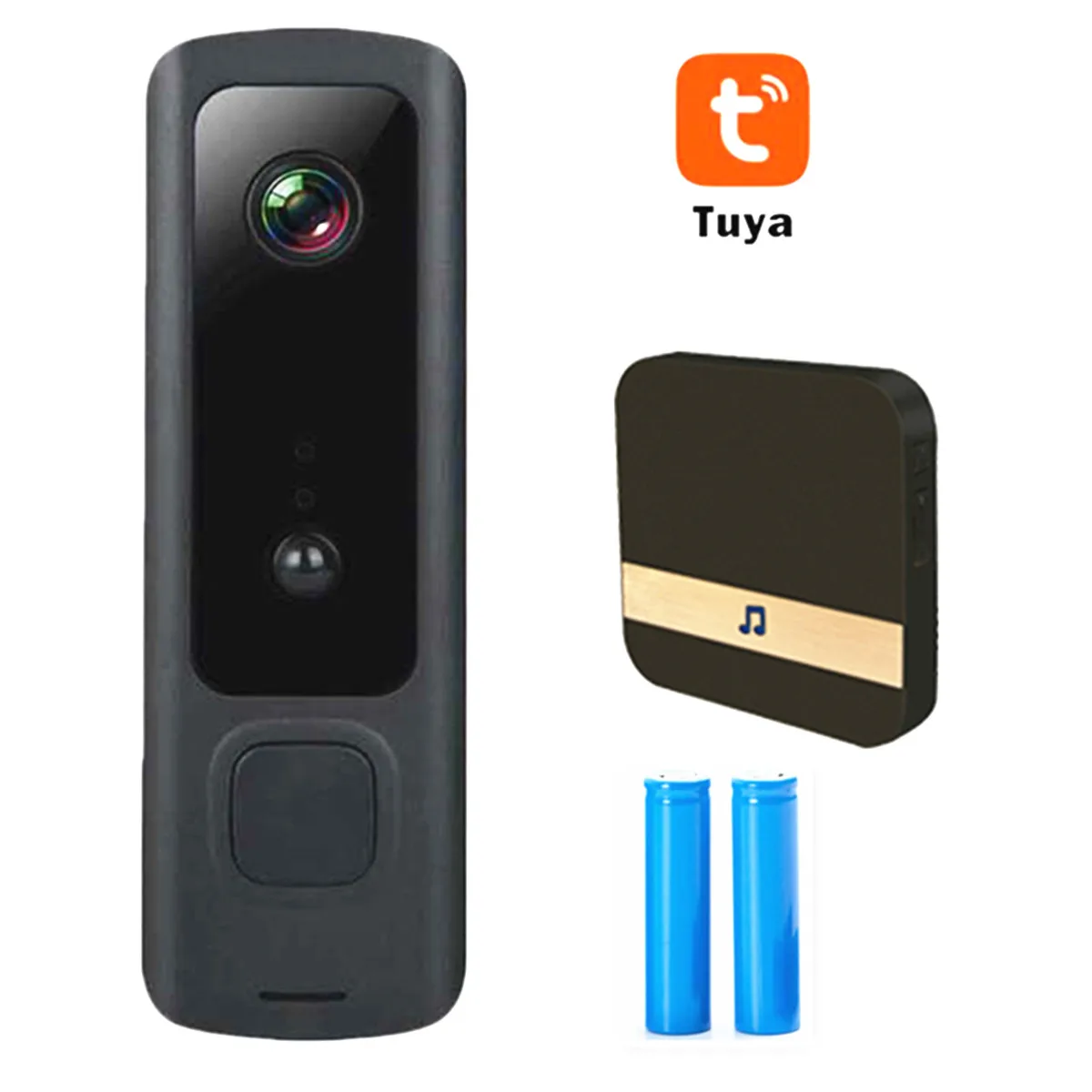 

Tuya 720P HD Smart Doorbell Camera WiFi Wireless Video Intercome Security Camera Outdoor For Remote Monitoring IR Night Vision