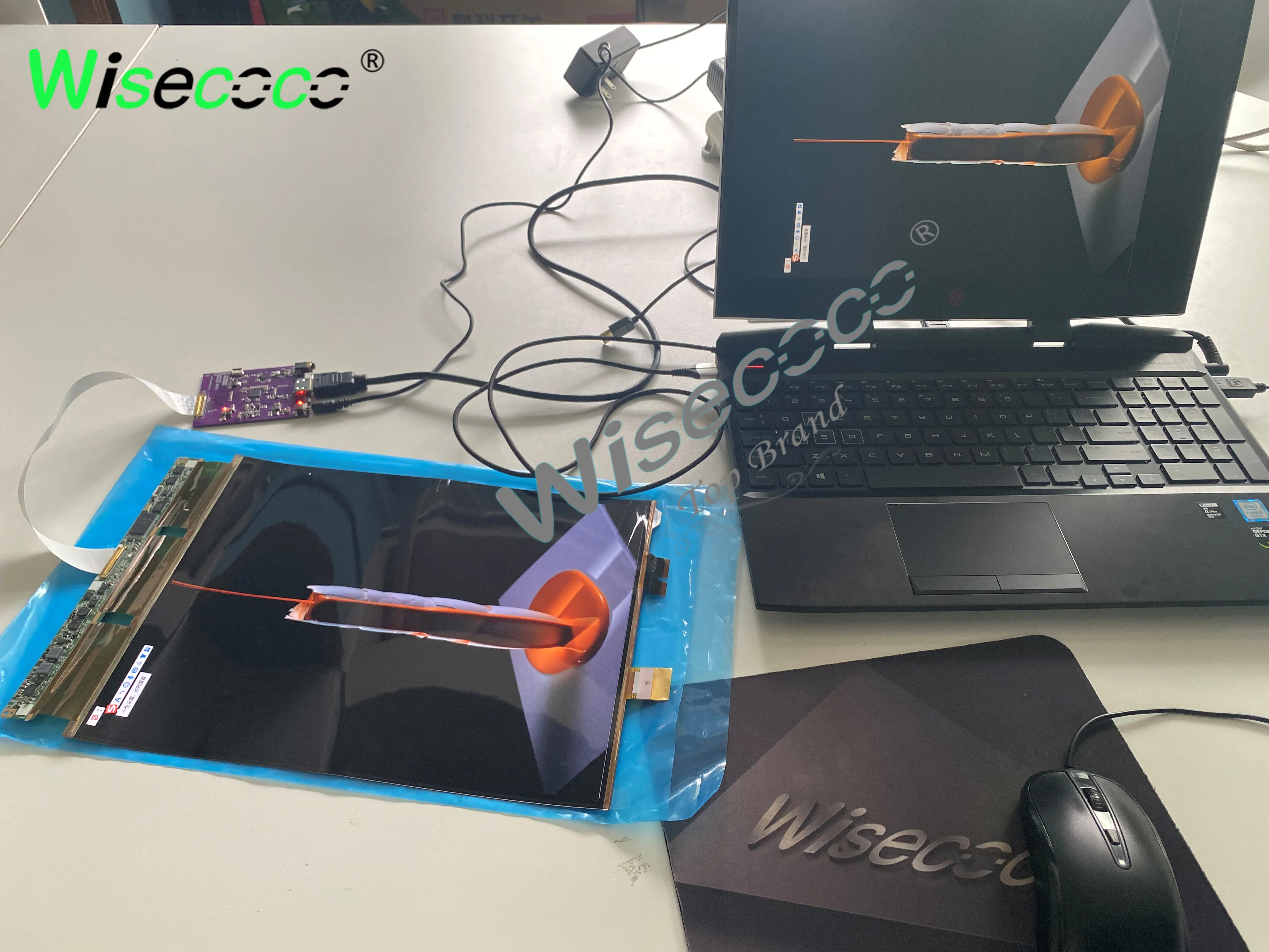 Placa de motorista flexível macia AMOLED, 2K IPS OLED, 13.3 polegadas, 2048x1536, 60Hz, MIPI