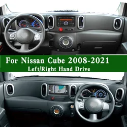 For Nissan Cube Z12 15G Nv 2500 RV 2008-2021 Dashmat Dashboard Cover Instrument Panel Sunscreen Pad Dash Mat Anti-Dirt Ornaments