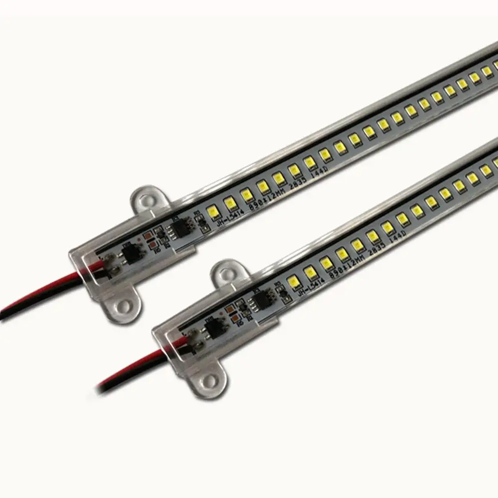 SMD2825 LED Bar Light Hard Led Strip light 220V 240V 72LEDS 30cm 40cm 50cm warm white Pure white Super Bright 10pcs