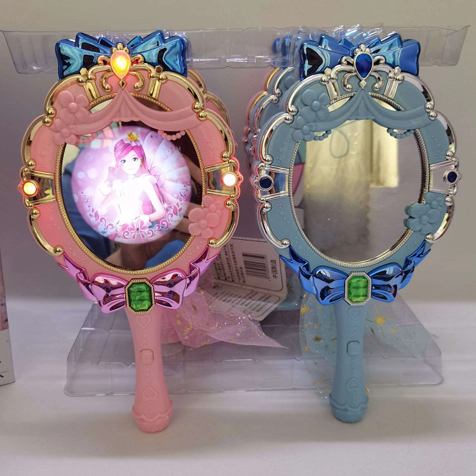 Flower Fairy Mirror comò per bambini bacchetta magica trucco per ragazze principessa accessorio bellezza e moda giocattoli regali per ragazze gioca