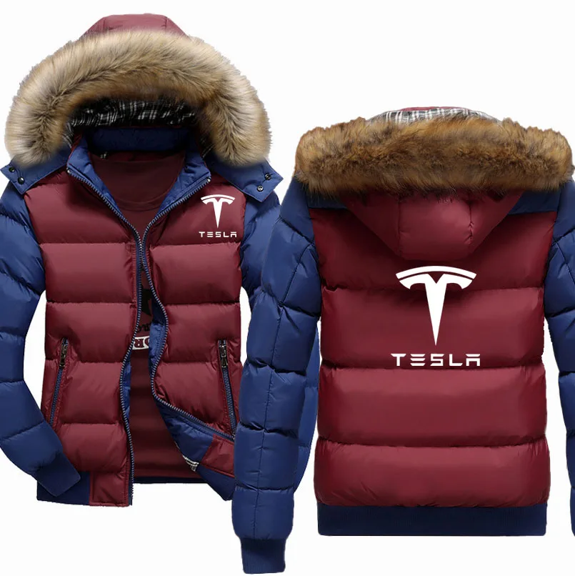 Tesla Winter Fleece Coat | Zipper Jacket