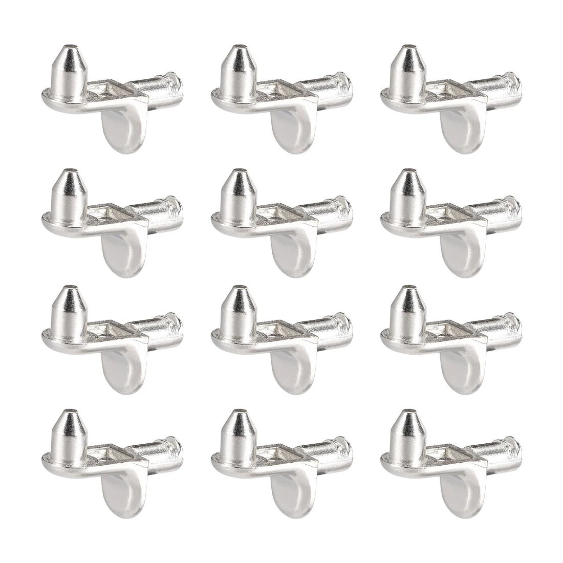 

uxcell 50pcs Shelf Support Peg 5mm L-Shaped Support Furniture Cabinet Shelf Bracket Pegs with Pin for Kitchen Furniture