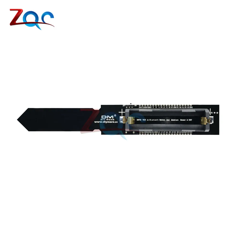 ESP32 CP2104 WIFI Bluetooth DHT11 Temperature Humidity Soil Moisture Sensor Detection Module 18650 Battery Shield for Arduino
