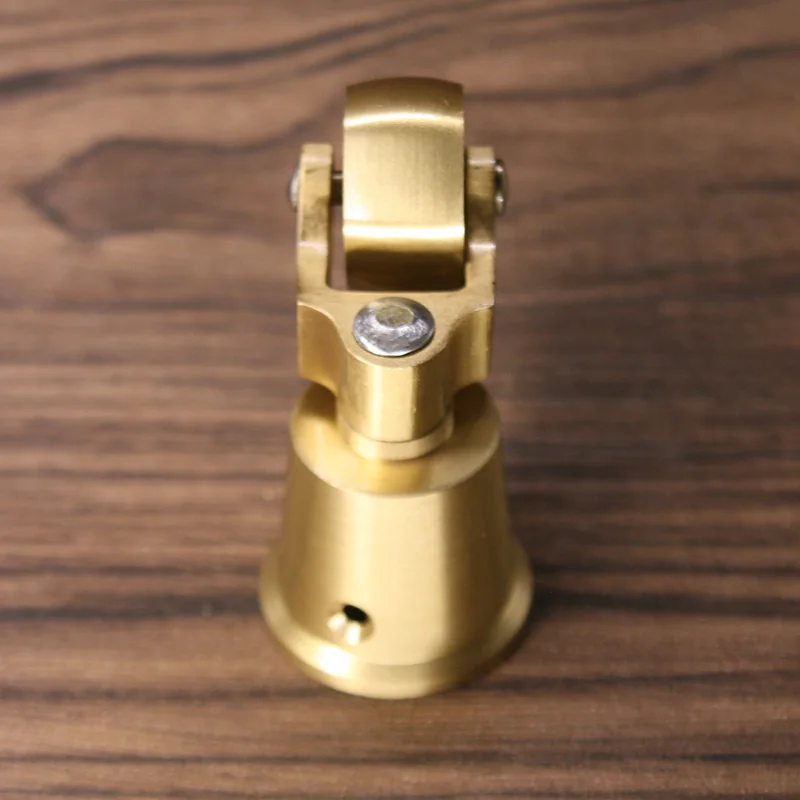 Brass Furniture Caster Brass Gold Cabinet Caster 1.5 inch Table Caster Retro Round Cup Wheels for Furniture