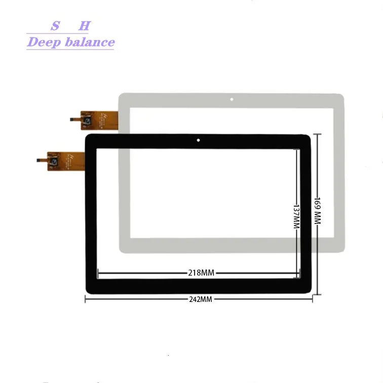 New 10.1 inch original tablet touch screen capacitive digital glass sensor FPC-FC101J121-00 handwritten touch screen