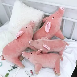 24CM Cartoon Simulation Pig Plush Dolls Toy Figurine Cute Animal Pig Soft Stuffed Dolls Kids Gift