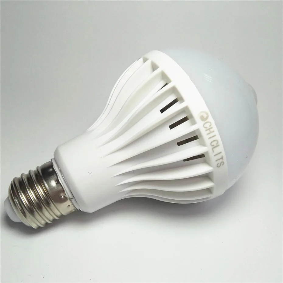 Motion Sensor bulbs Light LED PIR Lamp E27 Sound Sensor Bulb Lights Smart Lamps for Corridor Garden Ceiling BedroomLighting 1PCS