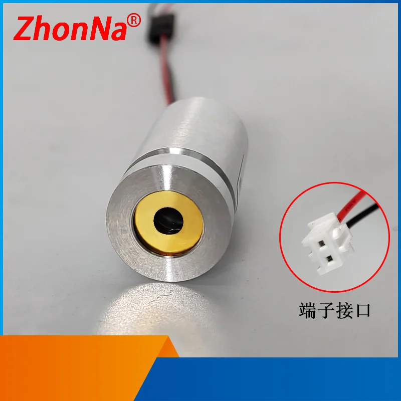 532nm 35mW Grün Laser Modul 3-5V Kupfer Laser Spot Bestrahlung Positionierung Lampe Laser Diode Licht Emission mit dem ziel Zubehör