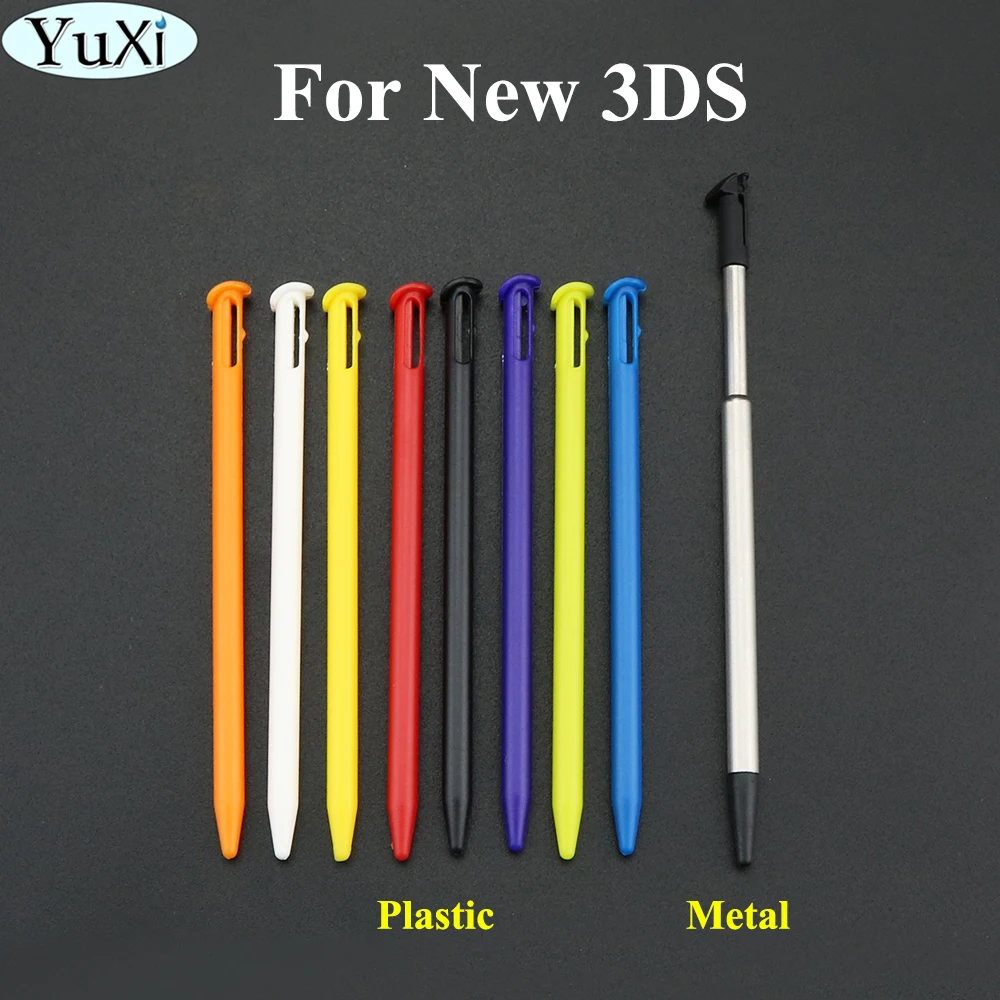 YuXi Plastic Touch Screen Pen Stylus Portable Pen Pencil Touchpen Set for Nintend For New 3DS Accessory