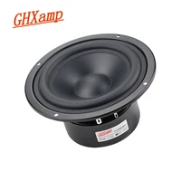 GHXAMP-Unidad de altavoz de rango medio puro, altavoz de 5 pulgadas, 5,5 pulgadas, 147mm, 6ohm, 70W, Alto, Mediant, HIFI, estantería MID 87db, 620HZ, 1 piezas