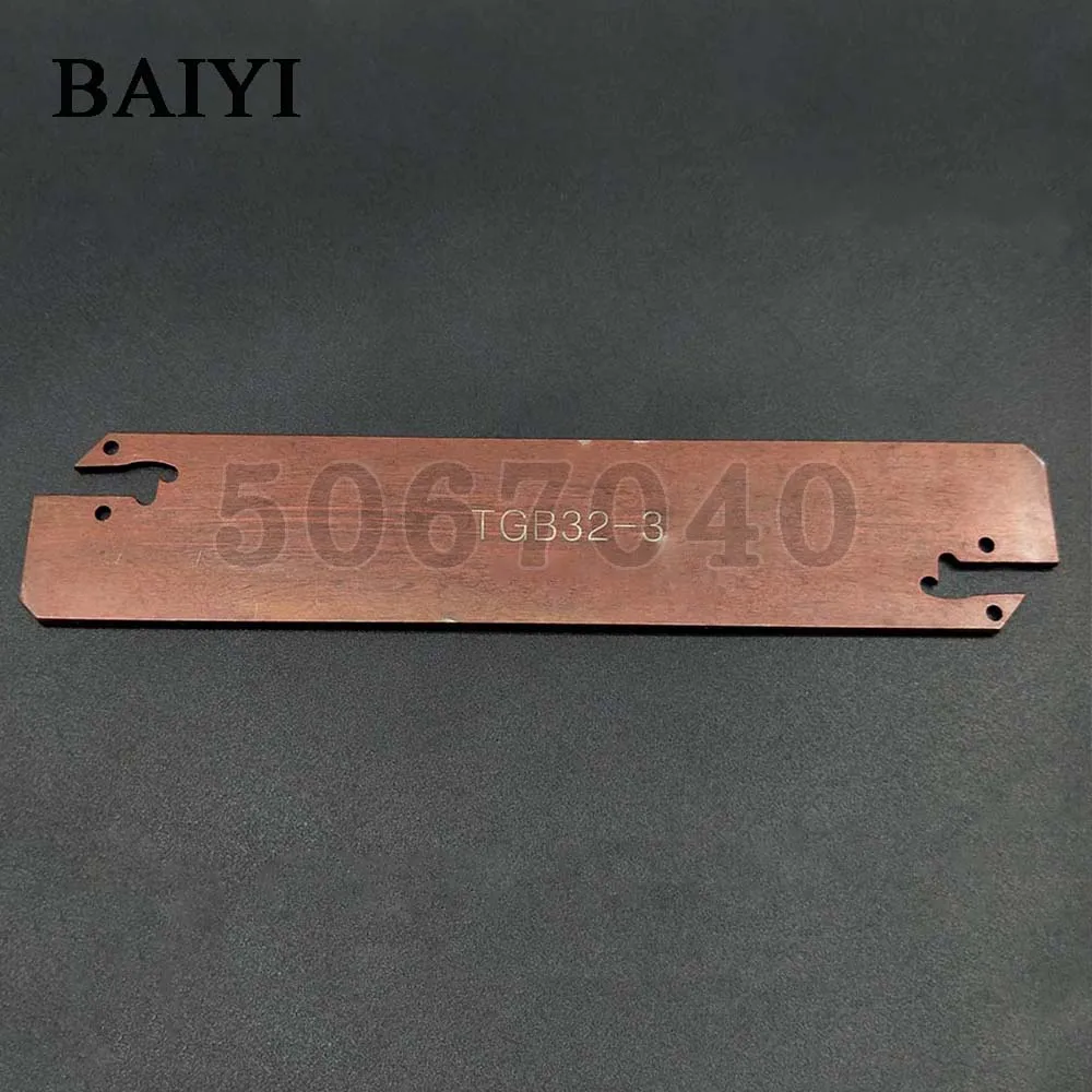 Cutting turning tools TGB32-3 Large cutting depth grooving knife board for Grooving blade TDJ/TDC CNC tool turning blade