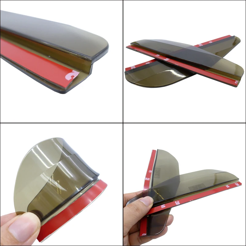 2x Car Rearview Mirror Rain shield Blocker Cover For Peugeot 206 307 406 407 207 208 308 508 2008 3008-6008