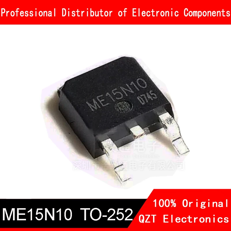 10pcs/lot ME15N10-G TO-252 ME15N10 TO252 15N10 In Stock