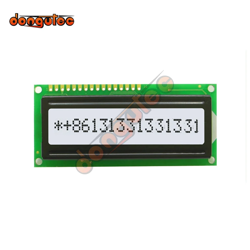 5V 1601 1601A LCD Screen SPLC780 Controller Parallel Interface Blue/Yellow Green/Gray English/Russian/Japanese/European