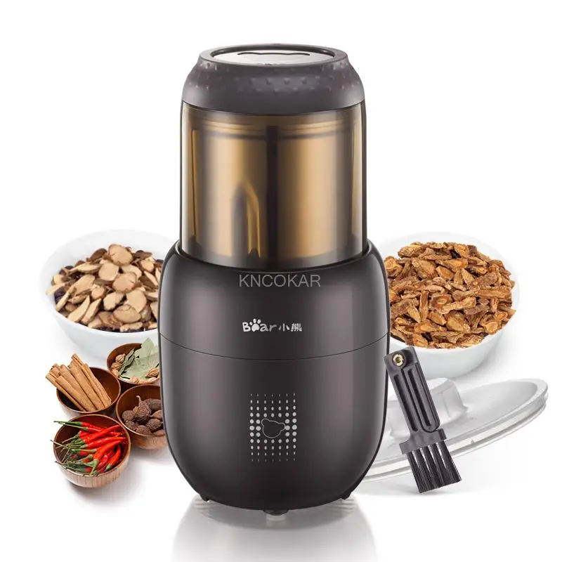 300W Beer Koffiemolen Elektrische Mini Huishouden Keuken Tool Draagbare Koffieboon Grinder Bean Spice Maker Slijpmachine