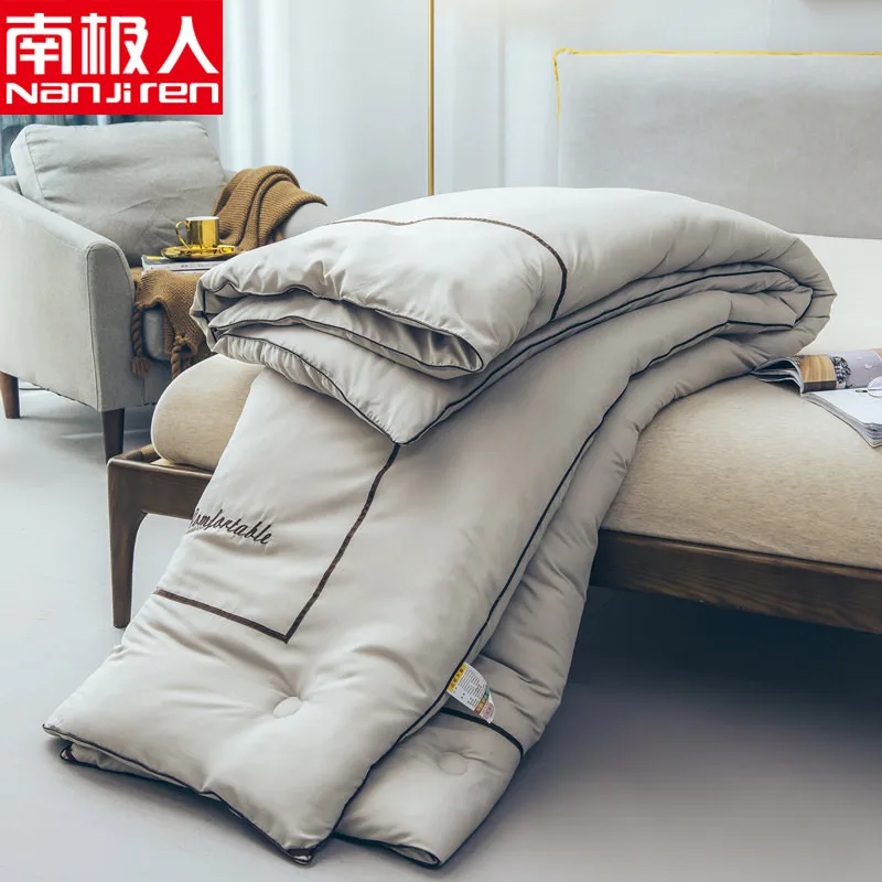 

SF High Grade Winter Down Comforter Filler New Design Comforter Blanket Simple Style Warm Duvet Quilt 4kg Weight 2.2*2.4M Size