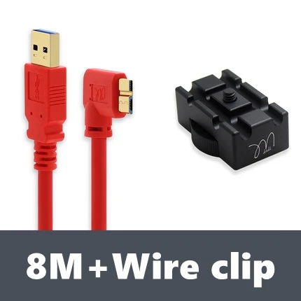 

3m-10m tethered shooting cable, USB3.0 to micro-b camera computer cable, SLR transmission line, suitable for Canon Nikon cameras