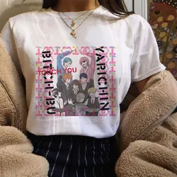 Yarichin-女性のためのヴィンテージの日本の派手なTシャツ,原宿のパンクスタイルのカジュアルな服,大きなヒップホップ,ulzzang