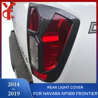 Cubierta de luz trasera ABS para coche, accesorio para Nissan Navara Np300, 2014, 2019, 2014, 2015, 2016, 2017, Frontier, 2018-2019
