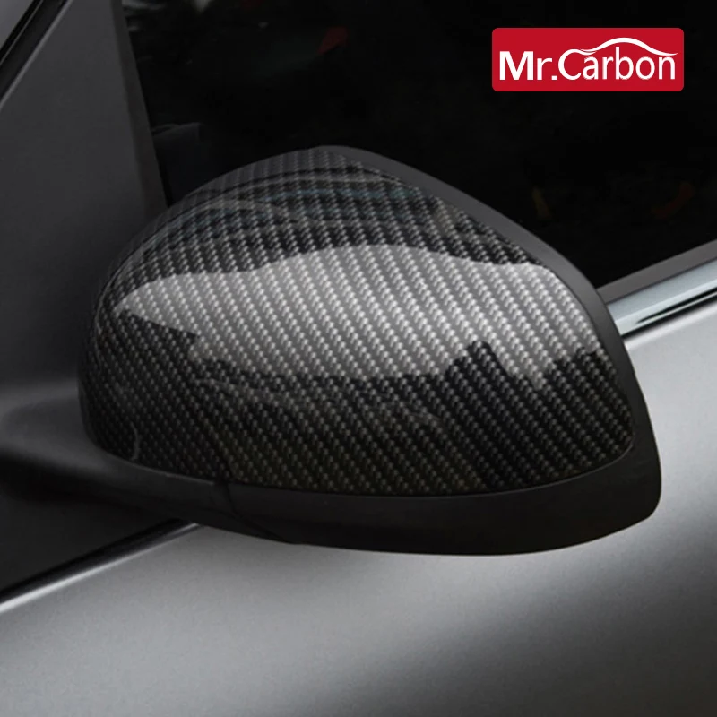 Car Outer Rearview Mirror Cover Exterior Decoration Protection Shell For Mercedes Smart Fortwo Forfour 453 Styling Accessories