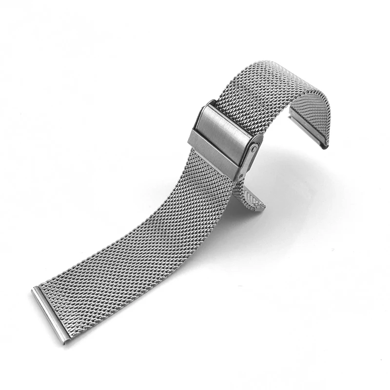 Milanese Watchband 12mm 14mm 16mm 18mm 20mm 22mm 24mm Universal Stainless Steel Watch Strap Black Rose Gold Watch Band Bracelet