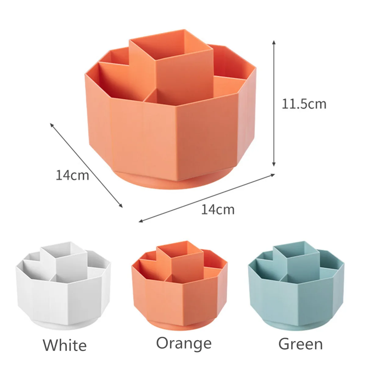 Neue Design 360 Grad Rotary Stift Halter Desktop Büro Schreibwaren Stift Halter Lagerung Box