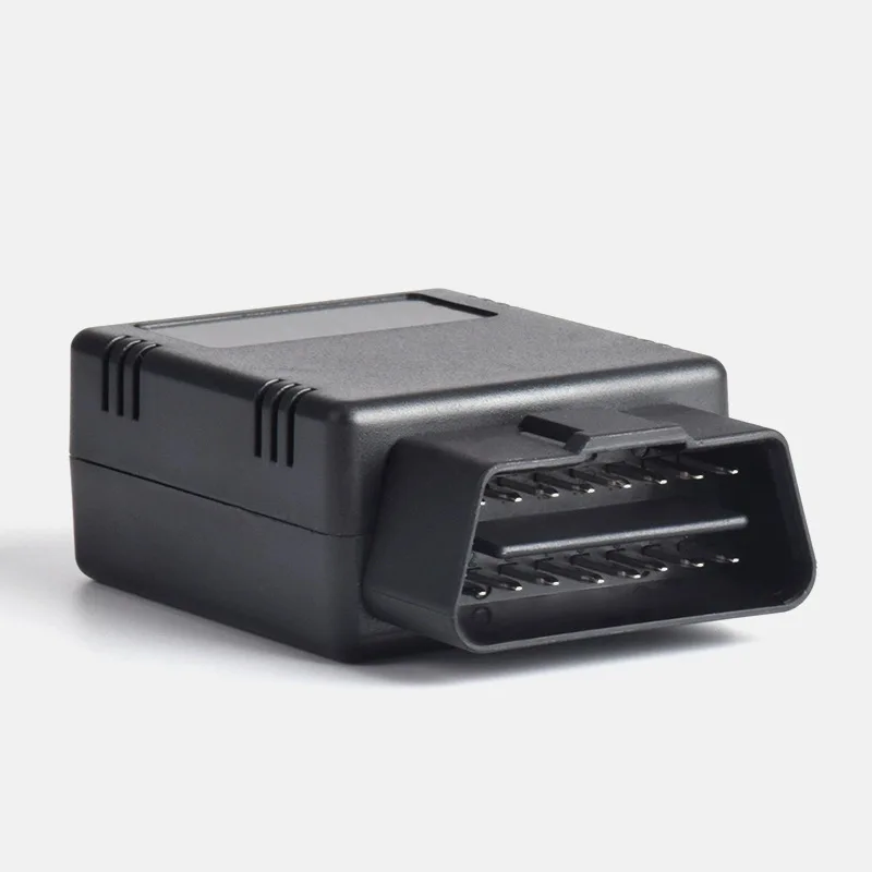 Черный OBDII 16PIN штекер OBD2 диагностический ручка ELM327 Корпус J1962m штепсельная вилка с корпус адаптер для проводки Мужской 16 Pin в виде ракушки разъем