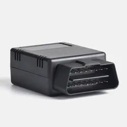 Black OBDII 16PIN Plug OBD2 Diagnostic Handle ELM327 Housing J1962m Plug with Enclosure Wiring Adapter Male 16 Pin Shell Socket