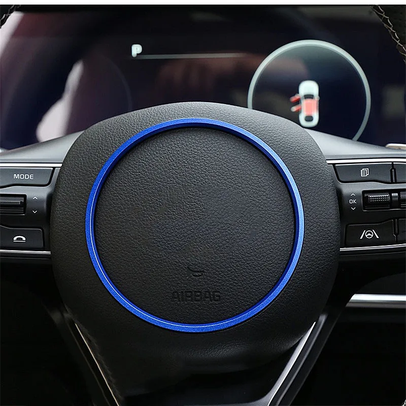 Central Control Knob Air Conditioning Steering Wheel Start Button Handbrake Trim Car Interior Parts For Kia Optima K5 2020 2021