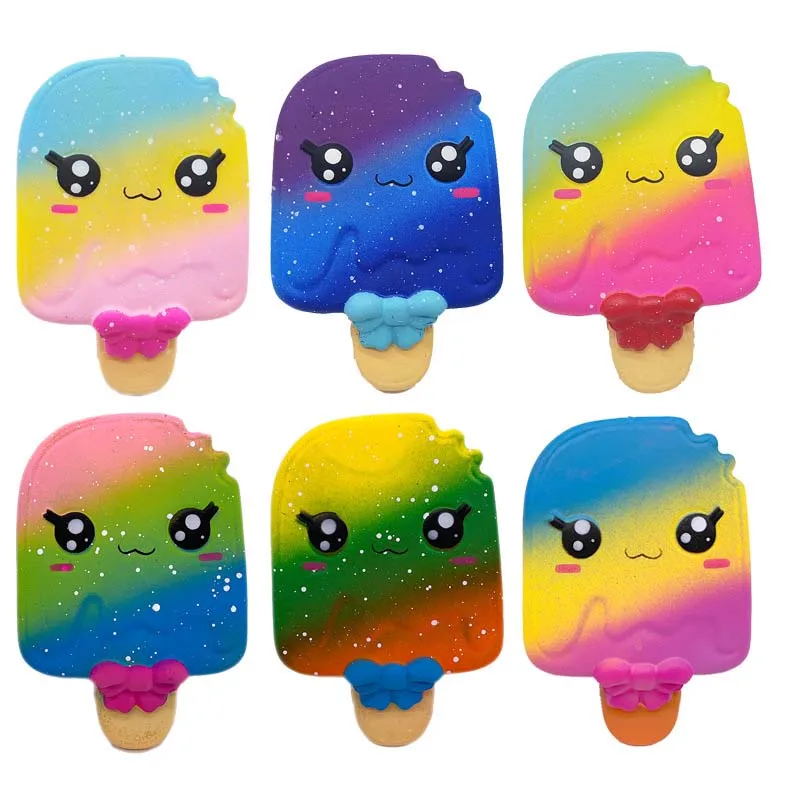 Cute Squishy Ice Cream juguetes para niños, Squishies perfumados, juguetes para aliviar el estrés de elevación lenta, Squishy Squeeze Mochi Squishy, nuevo