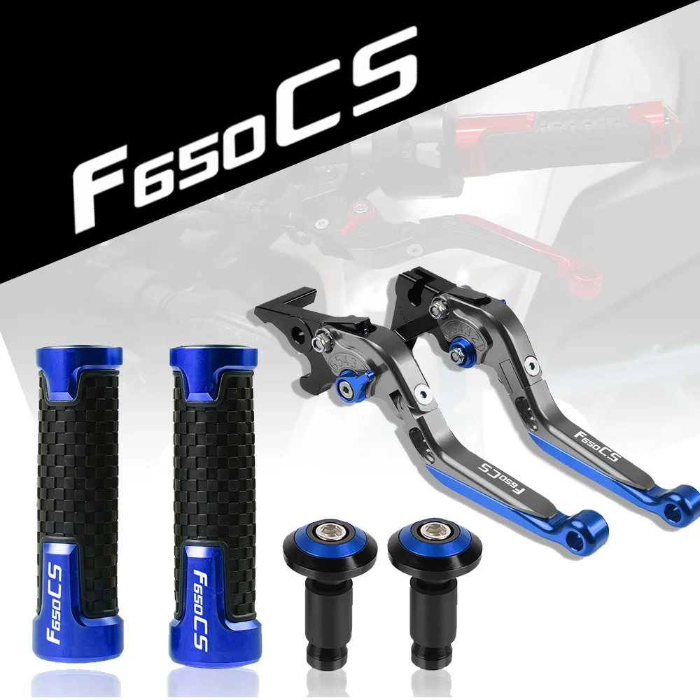 

For BMW F650CS Motorcycle Brake Clutch Levers Handlebar Hand Grips F650CS DAKAR 2000-2007 F650CS SCARVER 2003 2004 F650CS ABS