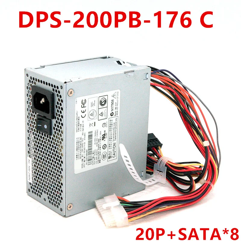 New Original PSU For Hanker DVR NVR 200W Power Supply DPS-200PB
