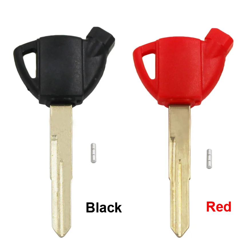 Motorcycle Blade Blank Key For Suzuki magnet Motorcycle Anti-theft lock keys AN250 AN400 AN650 Burgman Magnetic AN 250 400 650