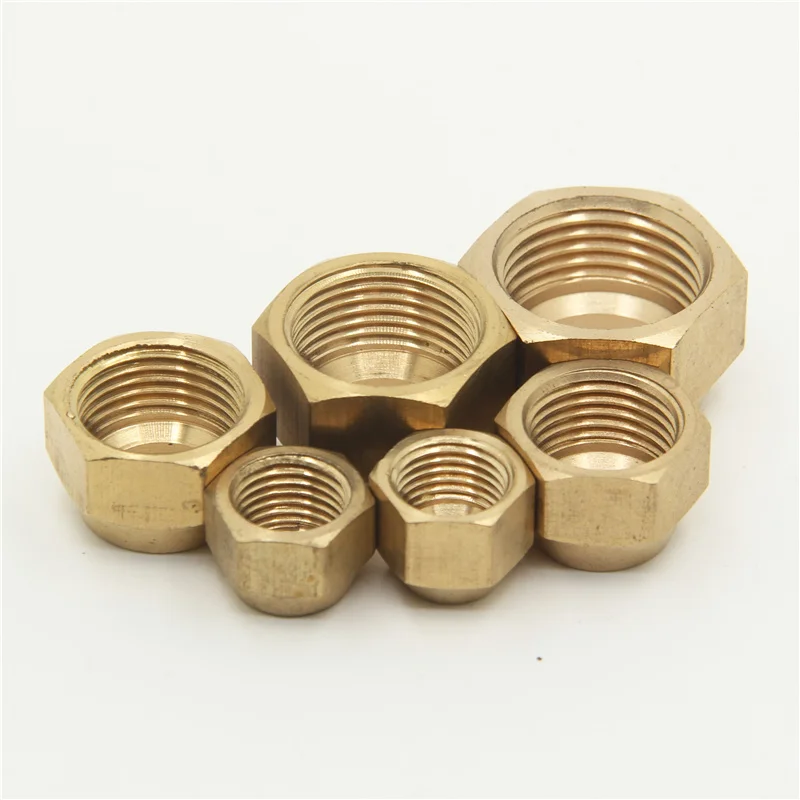 Quick turn ferrule nut with copper flaring1/4