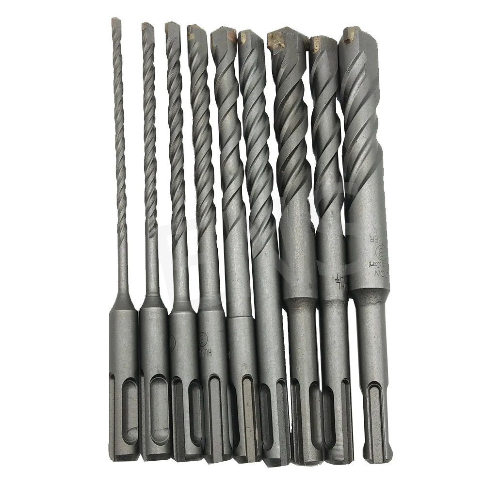 9Pcs SDS Plus Drill Bit Set 160Mm สำหรับคอนกรีตอิฐบล็อกก่ออิฐเจาะรู bits