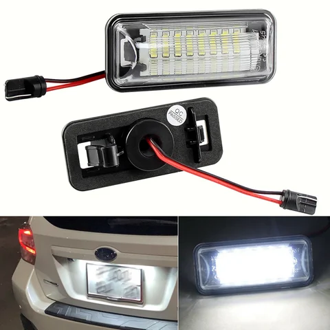 2 шт. светодиодная лампа освещения номерного знака для Subaru Forester Impreza Legacy BRZ WRX XV Crosstrek TOYOTA FT86 GT86 Scion FR-S