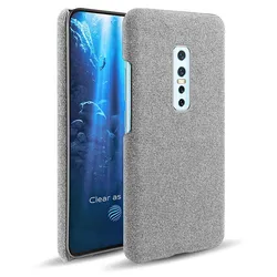 Cloth Cases For Vivo V17 PRO Case Slim Retro Cloth Hard Cover For Vivo V17 PRO V17pro 6.44