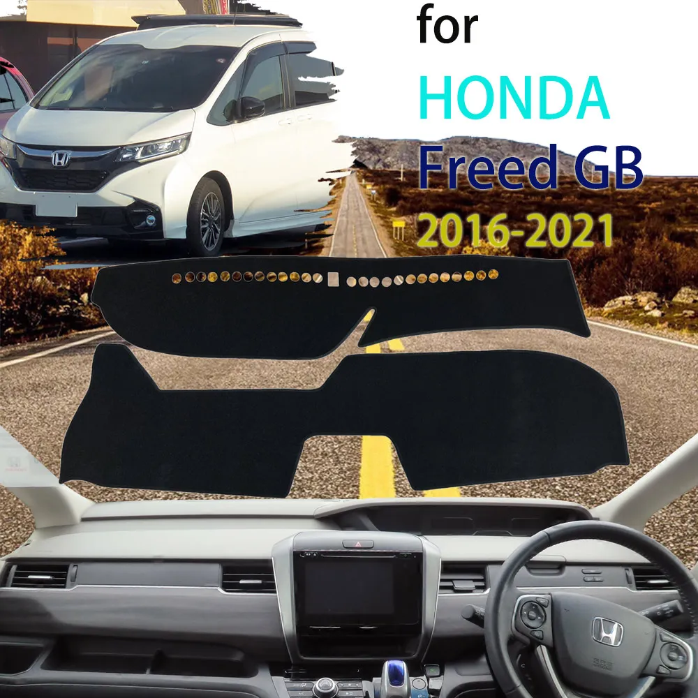 

Dashboard Center Console Cover Dash Mat Sunshield Pad for Honda Freed GB5 GB6 GB7 GB8 2016 2017 2018 2019 2020 2021 Accessories