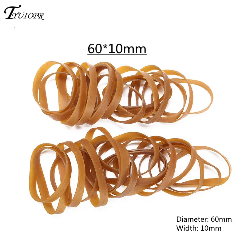 60*10Mm Cao Su Chất Lượng Cao Văn Phòng Vòng Cao Su Dây Cao Su Co Giãn Mạnh Văn Phòng Phẩm Trường Vật Dụng Văn Phòng