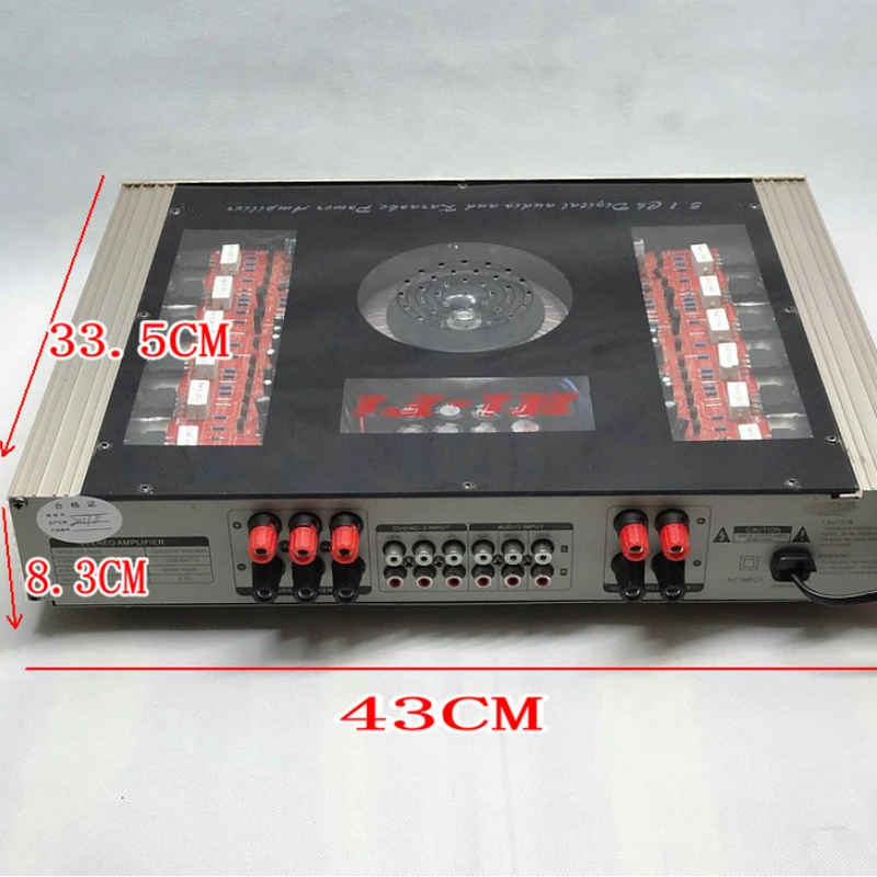 220v 120w amplificador de potência amplificador de potência subwoofer febre amplificador de potência 5.0 canais amplificador de potência de alta fidelidade amplificador de potência de palco