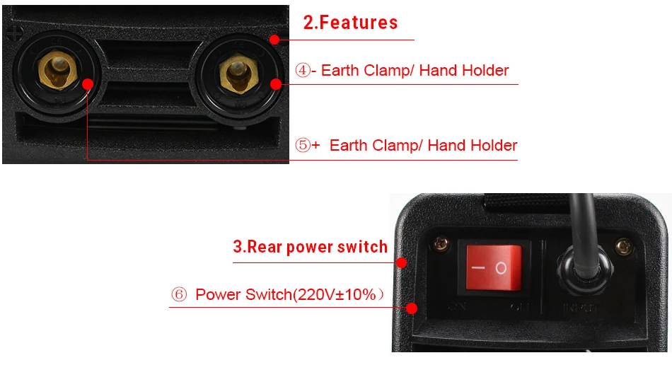 Free shipping For 3.2MM Welding Electrode Inverter DC IGBT  Welding Machine Welding Equipment Welder