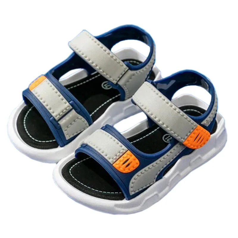 Boys Sandals New 2023 Summer Kids Sandals Fashion Childrens Shoes Non-slip Soft Bottom Casual Beach Swimming Shoes Outdoor