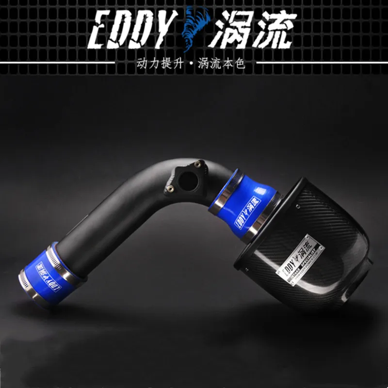 EDDY Intake System Air Intake Pipe & Carbon Fiber Air Filter for Suzuki SX4 1.6/1.8 LIANA 1.6 2006-2012 Car Engine Parts