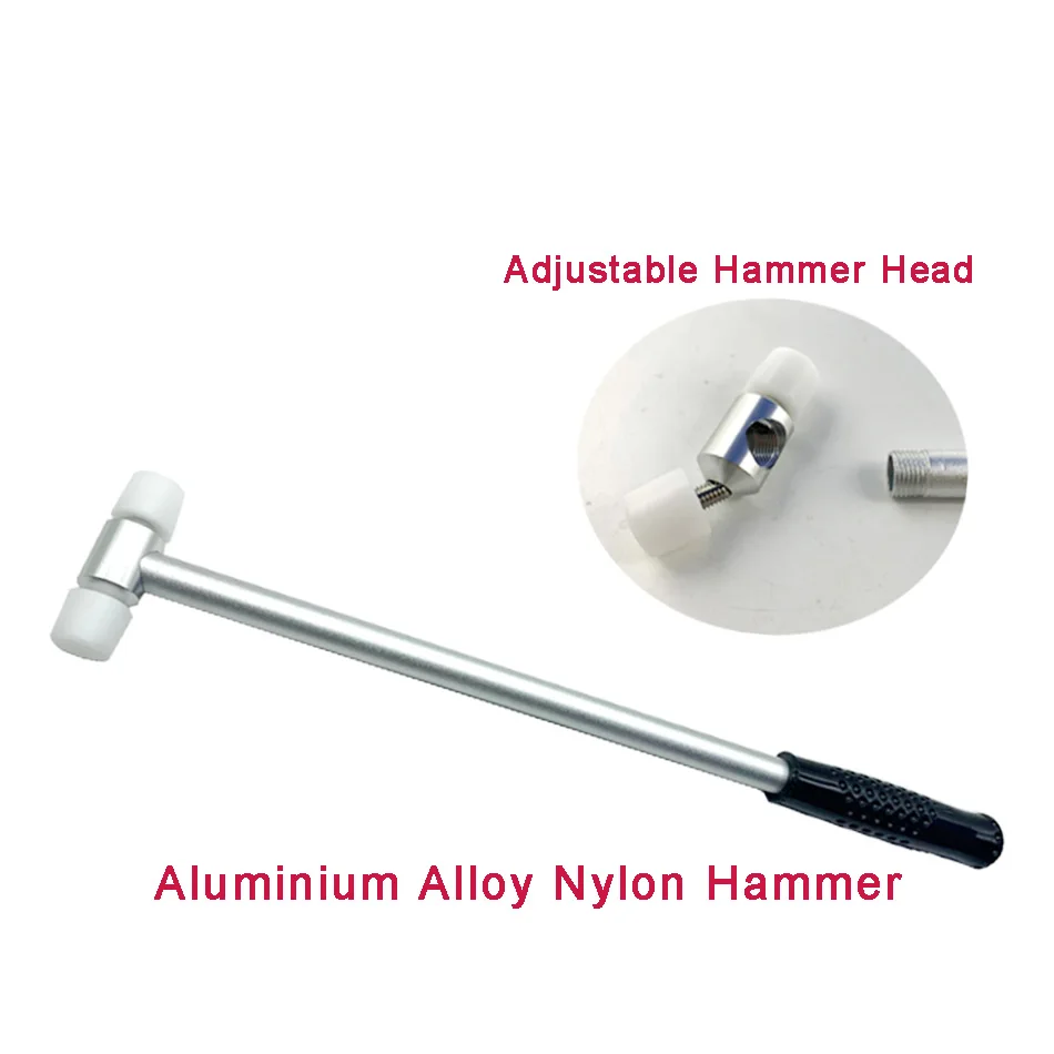 

PDR King Tools Paintless Dent hail repair tool White Nylon Head Aluminium Alloy Handle Hammer