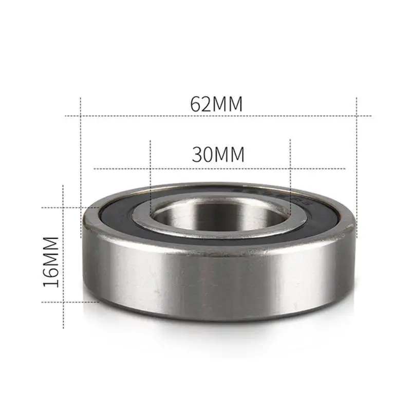 10pcs/lot 6206RS 6206-2RS 6206 2RS Double seal ball bearings 30*62*16mm Deep Groove Ball Bearing 30x62x16mm